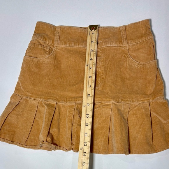 Hollister Brown Corduroy Mini Skirt - Picture 7 of 8